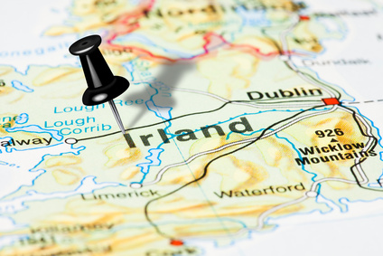 Kartenausschnitt Irland