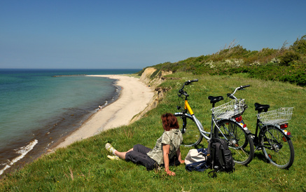 Ostsee mit dem Fahrrad