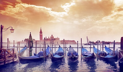 Venedig bei Sonnenaufgang